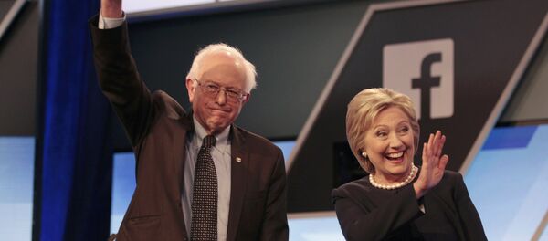 Bernie Sanders - Hillary Clinton - Sputnik Türkiye