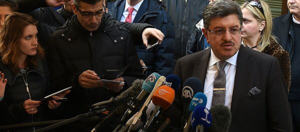 Yüksek Müzakere Komitesi (HCN) Sözcüsü Salim el Muslat Yüksek Müzakere Komitesi (HCN) Sözcüsü Salim el Muslat - Sputnik Türkiye