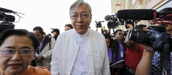 Myanmar Devlet Başkanı Htin Kyaw - Sputnik Türkiye