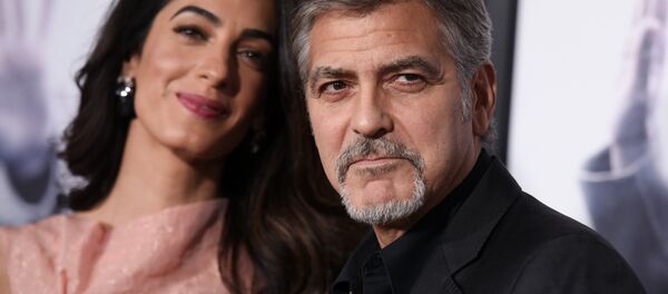 Amal Clooney- George Clooney - Sputnik Türkiye