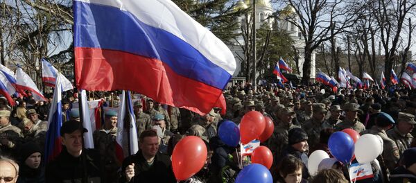 Kırım'ı Rusya'ya bağlayan tarihi referandumun 2. yıldönümü - Sputnik Türkiye