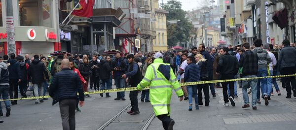 İstiklal Caddesi'nde canlı bomba saldırısı - Sputnik Türkiye