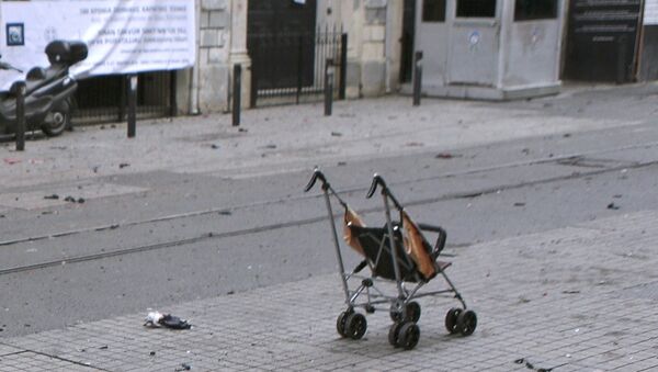 Saldırının ardından İstiklal Caddesi - Sputnik Türkiye