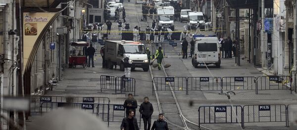 Taksim'de patlama - Sputnik Türkiye