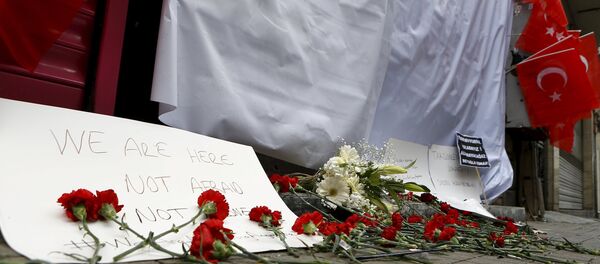 Taksim'de canlı bomba saldırısı - Sputnik Türkiye