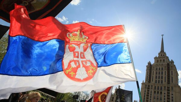 Serb March in support of Serbia's territorial integrity - Sputnik Türkiye