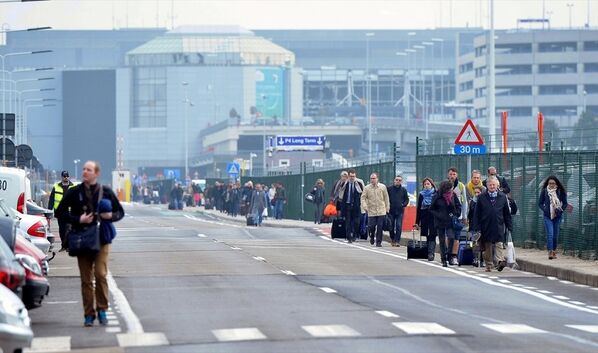 Brüksel Zaventem Havalimanı'nda patlama - Sputnik Türkiye