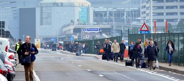 Brüksel Zaventem Havalimanı'nda patlama - Sputnik Türkiye