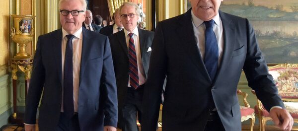 Rusya Dışişleri Bakanı Sergey Lavrov ve Almanya Dışişleri Bakanı Frank-Walter Steinmeier - Sputnik Türkiye