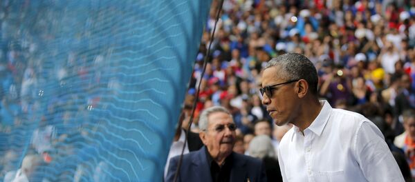 Küba lideri Raul Castro- ABD Başkanı Barack Obama Küba lideri Raul Castro- ABD Başkanı Barack Obama - Sputnik Türkiye
