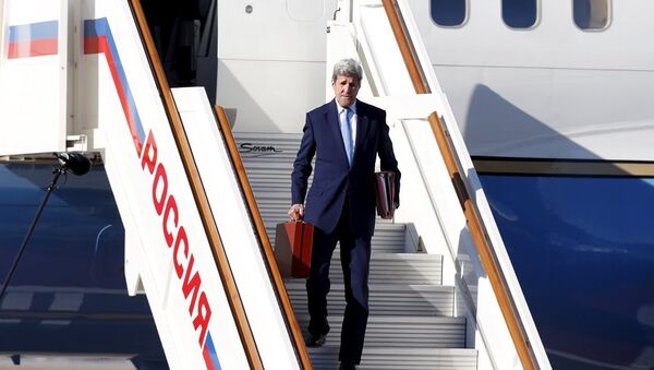 ABD Dışişleri Bakanı John Kerry, Moskova'da - Sputnik Türkiye