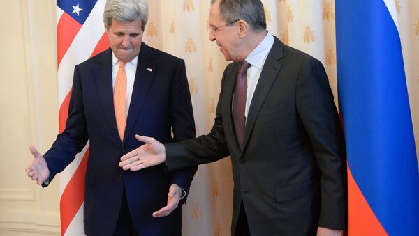 Sergey Lavrov ve John Kerry - Sputnik Türkiye