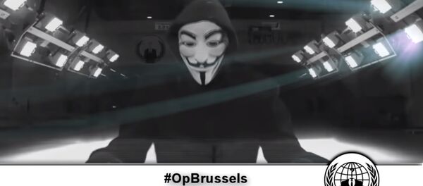Anonymous'tan Brüksel Operasyonu - Sputnik Türkiye
