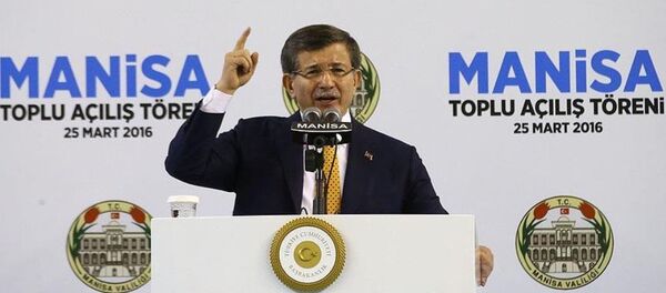 Başbakan Ahmet Davutoğlu - Sputnik Türkiye