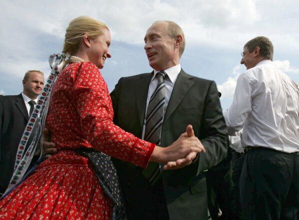 Rusya Devlet Başkanı Vladimir Putin, Saransk'ta - Sputnik Türkiye