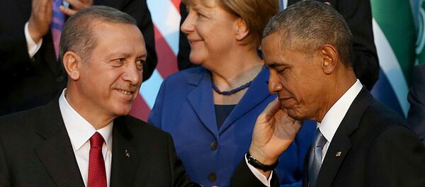 Recep Tayyip Erdoğan - Barack Obama - Sputnik Türkiye