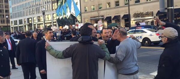 Erdoğan'ın korumalarından protestoları bastırmak için ilginç yöntem - Sputnik Türkiye