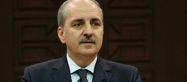 Başbakan Yardımcısı ve Hükümet Sözcüsü Numan Kurtulmuş Başbakan Yardımcısı ve Hükümet Sözcüsü Numan Kurtulmuş - Sputnik Türkiye