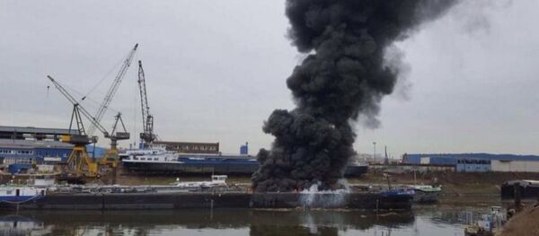 Almanya'da tanker gemisinde patlama - Sputnik Türkiye