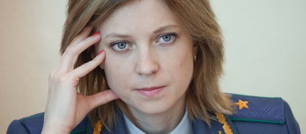 Kırım Başsavcısı Natalya Poklonskaya - Sputnik Türkiye