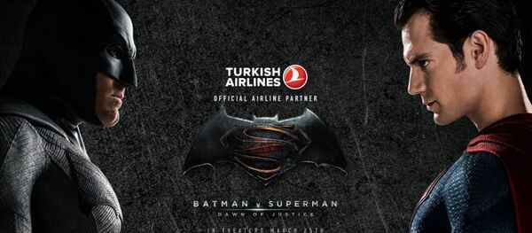 Cumhurbaşkanı Recep Tayyip Erdoğan'ın ABD'ye giderken THY Başkanı İlker Aycı'yı ‘Batman v Superman Adaletin Şafağı' filmine sponsor oldukları için azarladığı ortaya çıktı. - Sputnik Türkiye