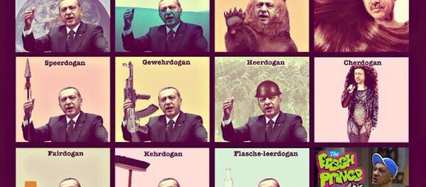 Almanya'da 'Erdoğan mizahı' devam ediyor - Sputnik Türkiye