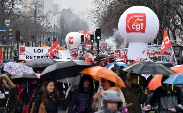 Fransa protesto - Sputnik Türkiye