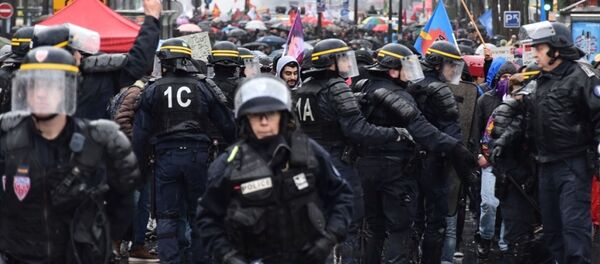 Fransa protesto - Sputnik Türkiye