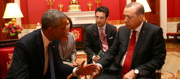 ABD Başkanı Barack Obama- Türkiye Cumhurbaşkanı Recep Tayyip Erdoğan - Sputnik Türkiye