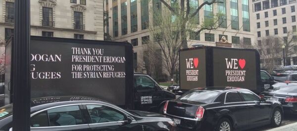 Cumhurbaşkanı Erdoğan’ın ABD'deki ‘propaganda kamyonu’ - Sputnik Türkiye