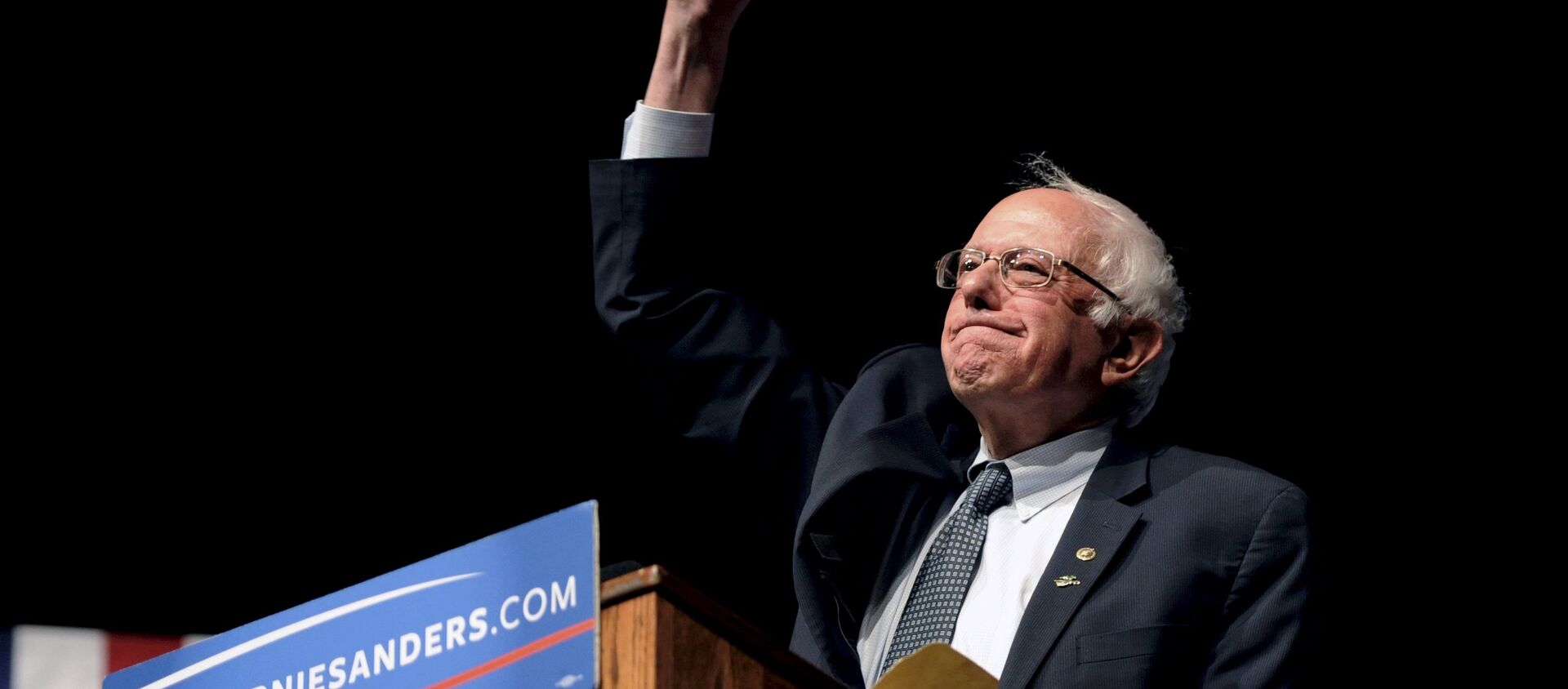 Sanders, “Wisconsin’le birlikte son 8 ön seçimin 7’sini kazandık” diyerek zaferini ilan etti. Clinton da Sanders’a tebrik mesajı gönderdi. - Sputnik Türkiye, 1920, 09.11.2016