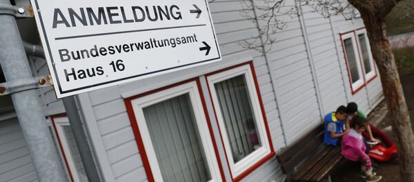 Almanya - Friedland sığınmacı kampı - Sputnik Türkiye