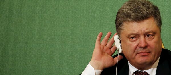 Ukrayna Devlet Başkanı Pyotr Poroşenko - Sputnik Türkiye