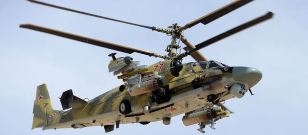 Ka-52 helikopteri Suriye'de - Sputnik Türkiye