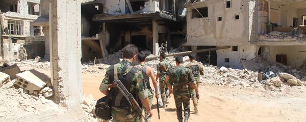 Suriye ordusu askerleri - Sputnik Türkiye