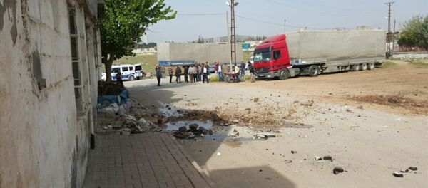 Kilis'e iki roket mermisi düştü - Sputnik Türkiye