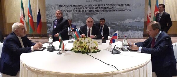 Rusya, Azerbaycan ve İran dışişleri bakanları Rusya, Azerbaycan ve İran dışişleri bakanları - Sputnik Türkiye