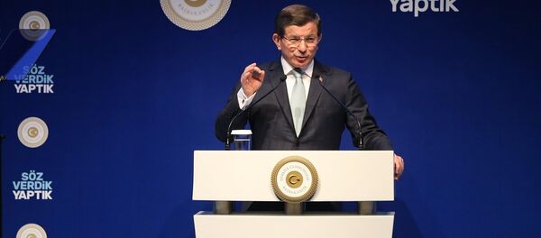 Başbakan Ahmet Davutoğlu - Sputnik Türkiye