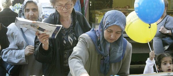 Avusturya'daki Müslüman kadınlar - Sputnik Türkiye