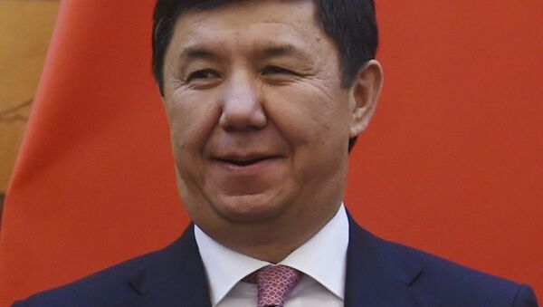 Kırgızistan Başbakanı Temir Sariyev - Sputnik Türkiye