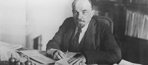 Wladimir Lenin im Kreml, 1918 Wladimir Lenin im Kreml, 1918 - Sputnik Türkiye