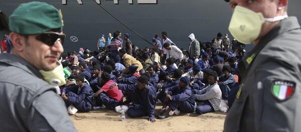 İtalya- sığınmacı - Sputnik Türkiye