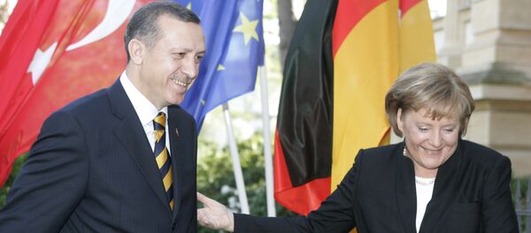Angela Merkel - Recep Tayyip Erdoğan Angela Merkel - Recep Tayyip Erdoğan - Sputnik Türkiye