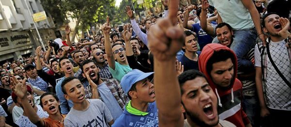 Mısır'da 'toprak namustur' protestosu - Sputnik Türkiye