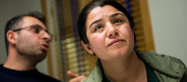 PYD’nin silahlı kanadı YPG’nin kadın kolu YPJ’nin komutanı Nesrin Abdullah - Sputnik Türkiye