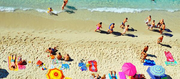 İtalya plaj - Sputnik Türkiye