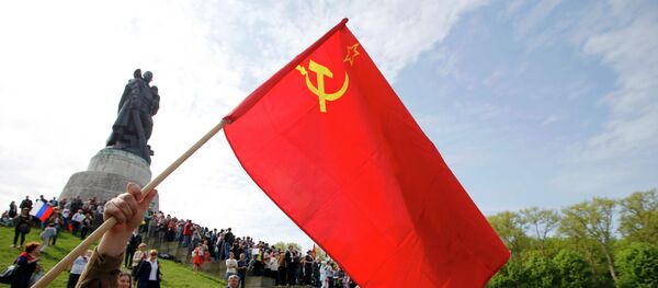 Sovyetler Birliği'nin Nazi Almanyası'nı yenilgiye uğrattığı 9 Mayıs Zafer Günü kutlamaları - Sputnik Türkiye