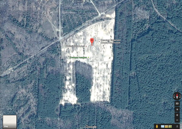 Çernobil santralinin bulunduğu bölgede, eskiden askeri teçhizatların yer aldığı alan. - Sputnik Türkiye