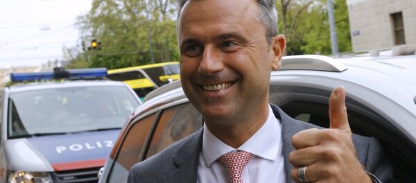 Avusturya cuhurbaşkanlığı seçiminde Özgürlük Partisi’nin adayı olan Norbert Hofer - Sputnik Türkiye