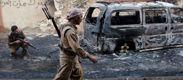 Tuzhurmatu'daki Peşmerge güçleri - Sputnik Türkiye